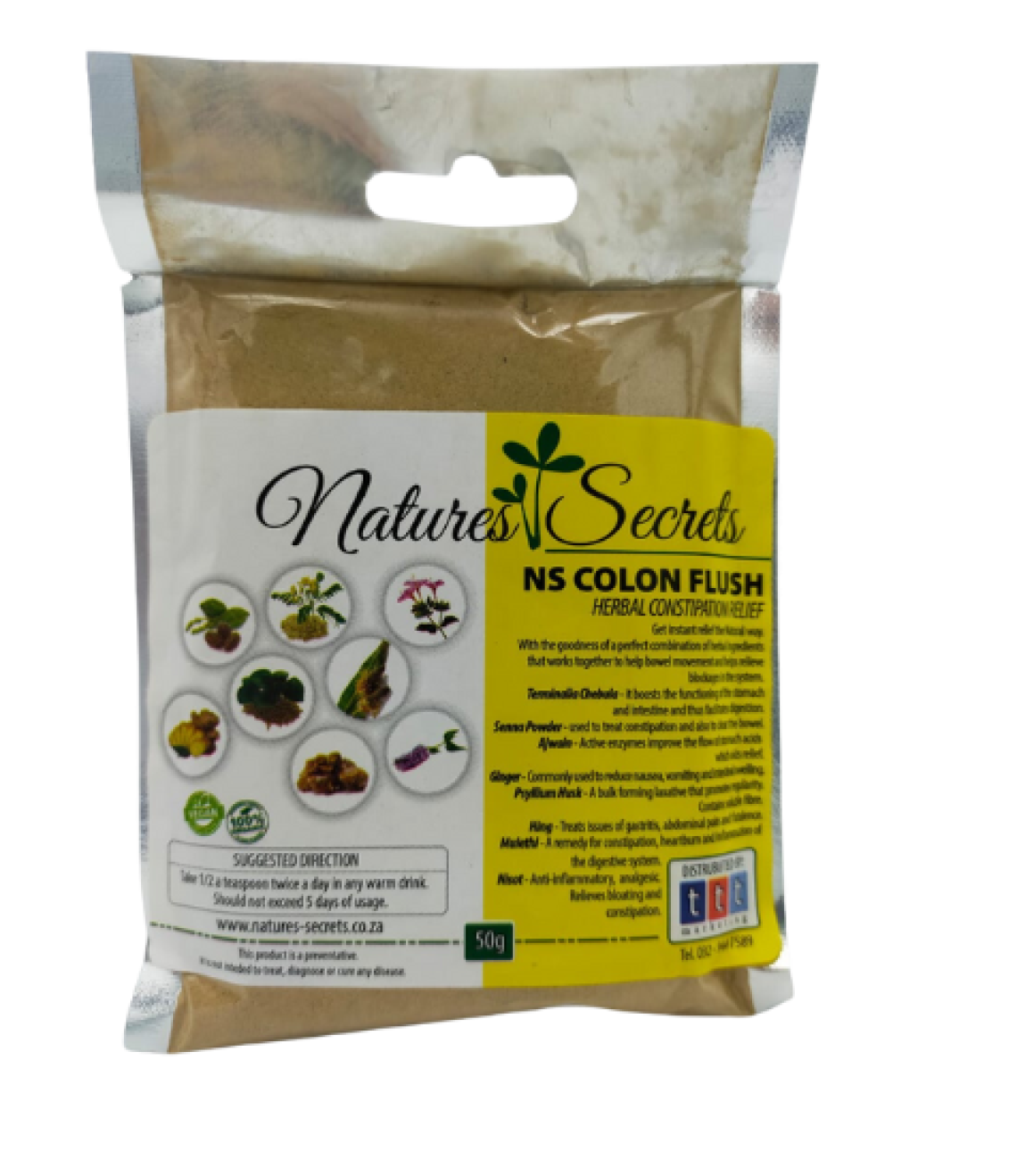 Natures Secrets - Colon Flush - 50g